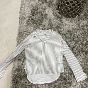 A New Day Striped Long Sleeved Shirt